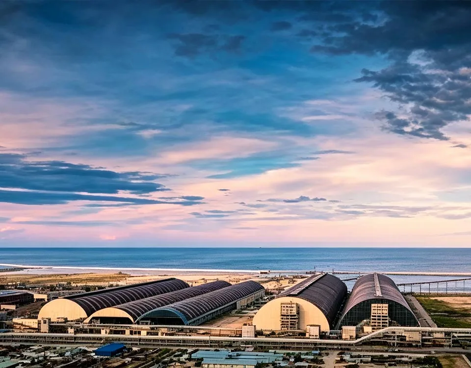 Kabine klimaanlæg projekt for en stålfabrik i Vietnam