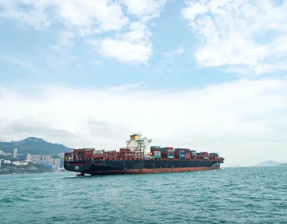 Containerskib i Grækenland